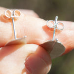 Load image into Gallery viewer, OOAK Silver Leaf earrings #3 (ready to ship)
