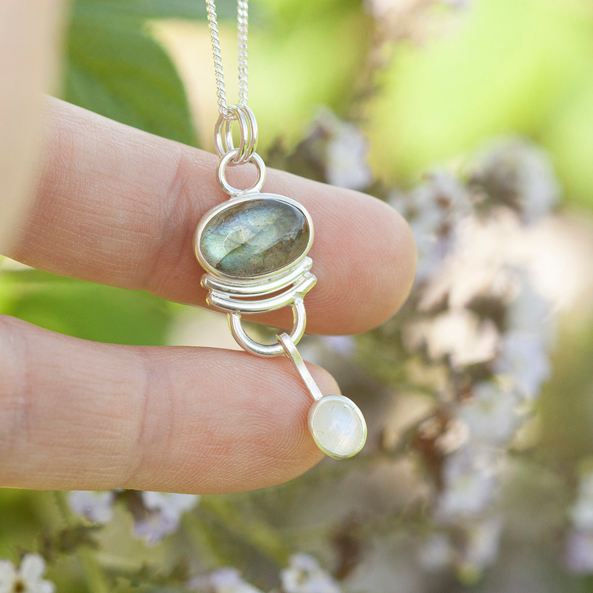 OOAK Osmose pendant #64 • Labradorite (ready to ship)