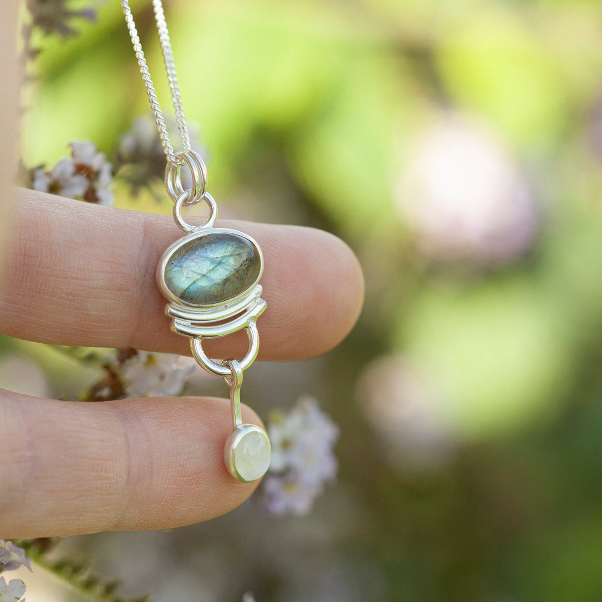 OOAK Osmose pendant #64 • Labradorite (ready to ship)