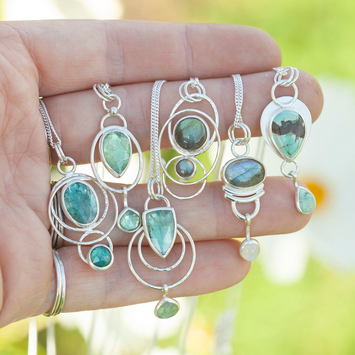 OOAK Osmose pendant #60 • Kyanite (ready to ship)