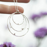 Load image into Gallery viewer, OOAK • Cosmos pendant in silver #6  (ready to ship)
