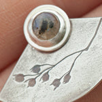 Load image into Gallery viewer, OOAK Vegetal Elira earrings #18 • Labradorite (ready to ship)
