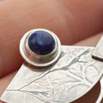 Load image into Gallery viewer, OOAK Vegetal Elira earrings #19 • Lapis Lazuli (ready to ship)
