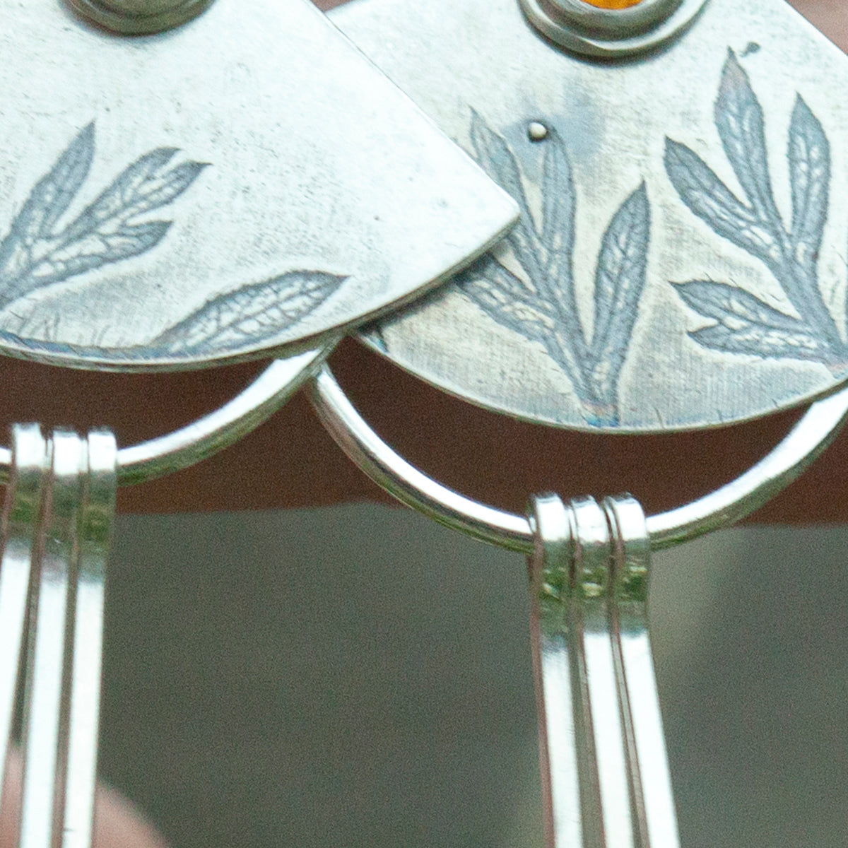 OOAK Vegetal Elira earrings #23 • Ethiopian Opal (ready to ship)