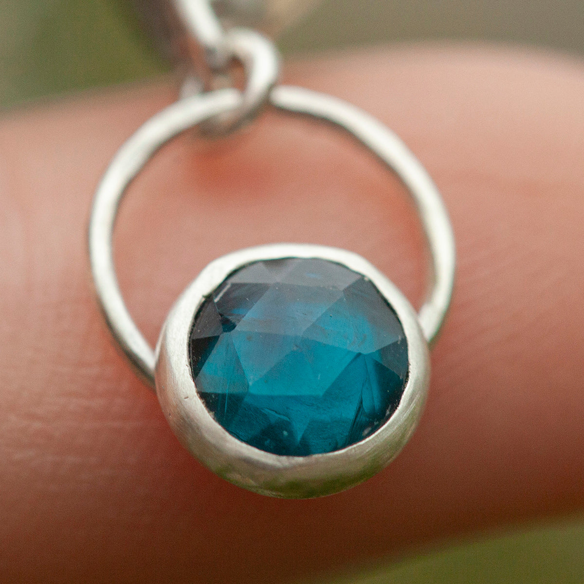 OOAK Osmose pendant #39 • Rutilated quartz & Kyanite (ready to ship)