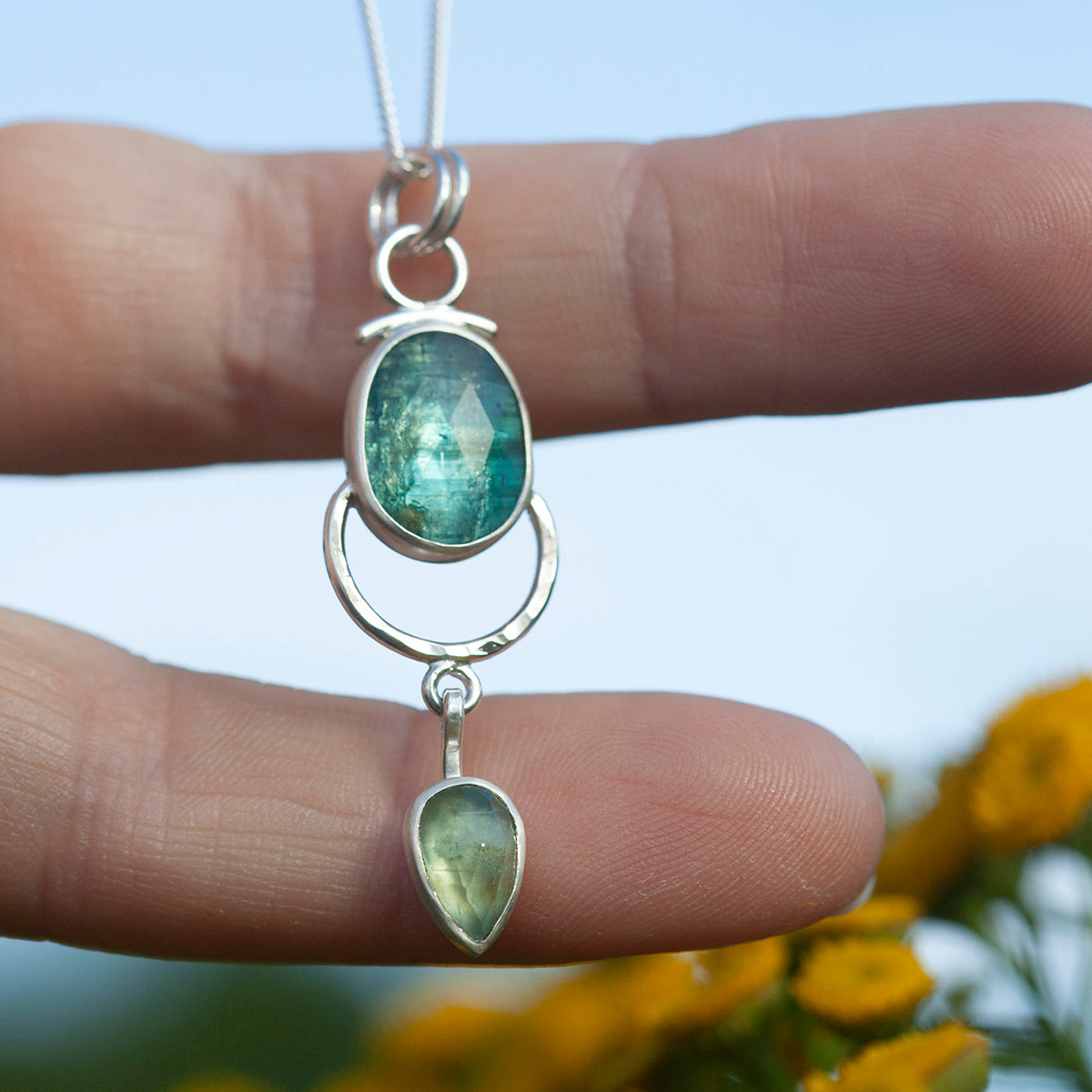 OOAK Osmose pendant #49 • Kyanite (ready to ship)