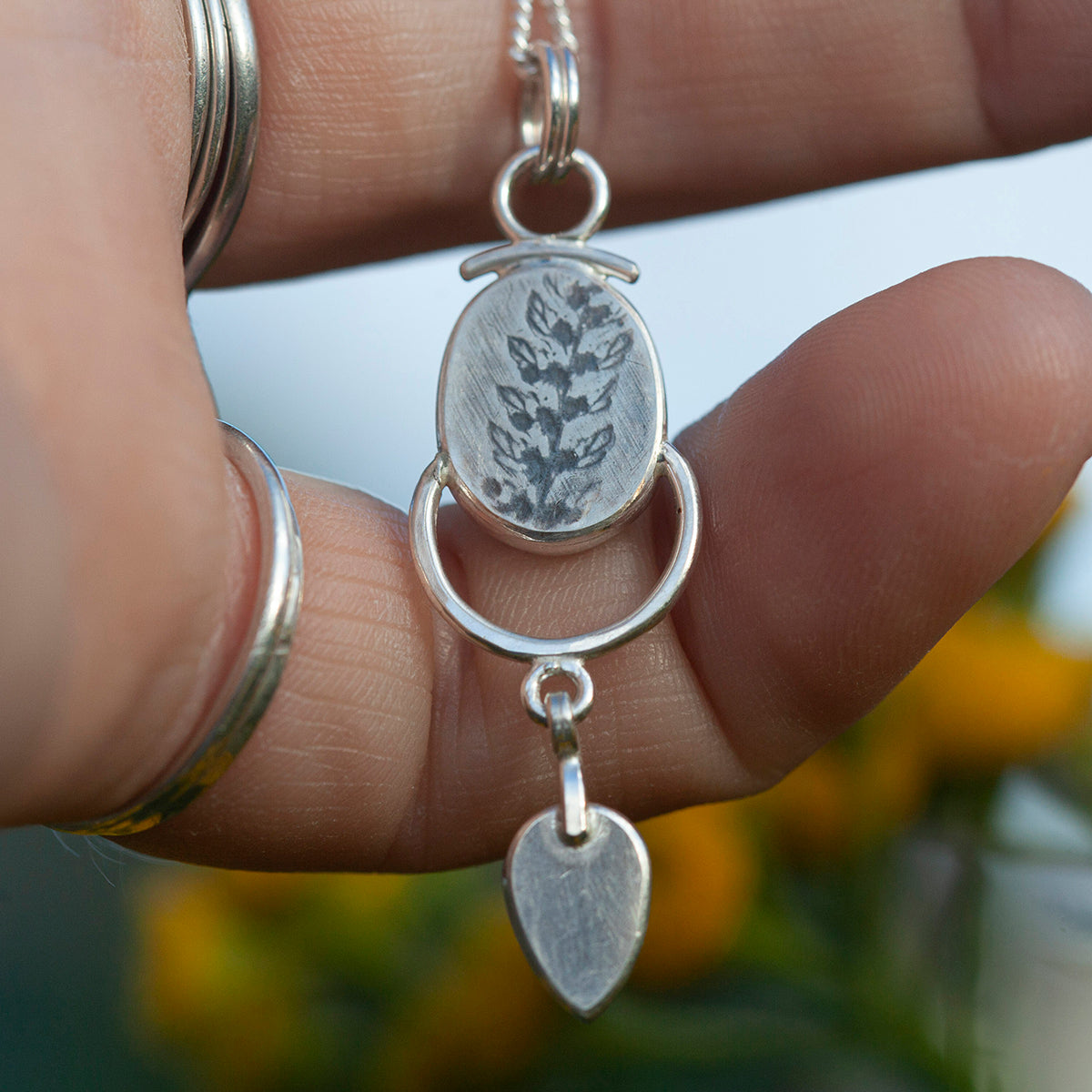 OOAK Osmose pendant #49 • Kyanite (ready to ship)