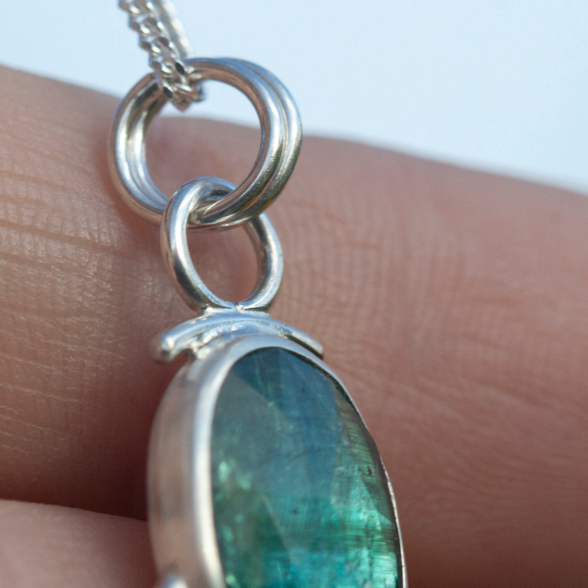 OOAK Osmose pendant #49 • Kyanite (ready to ship)