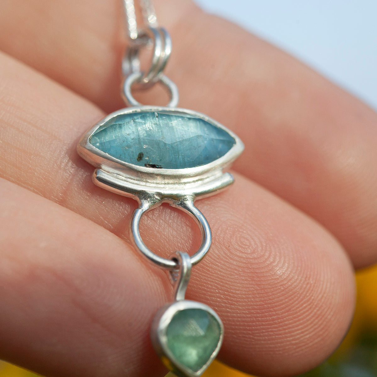 OOAK Osmose pendant #50 • Kyanite (ready to ship)