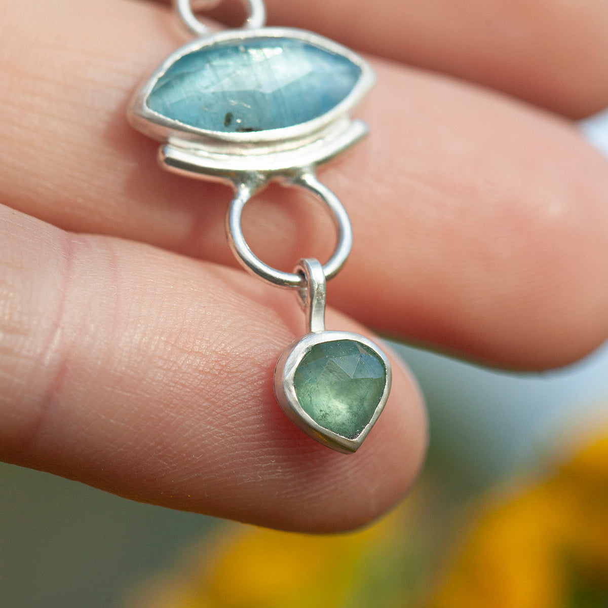 OOAK Osmose pendant #50 • Kyanite (ready to ship)