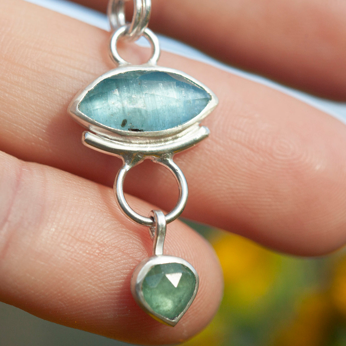 OOAK Osmose pendant #50 • Kyanite (ready to ship)