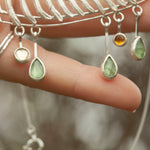 Load image into Gallery viewer, OOAK Leaf necklace #1 • Fern, Kyanite &amp; citrine (ready to ship)
