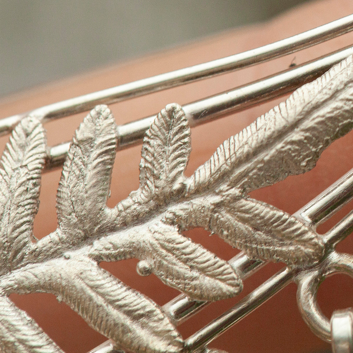 OOAK Leaf necklace #1 • Fern, Kyanite & citrine (ready to ship)