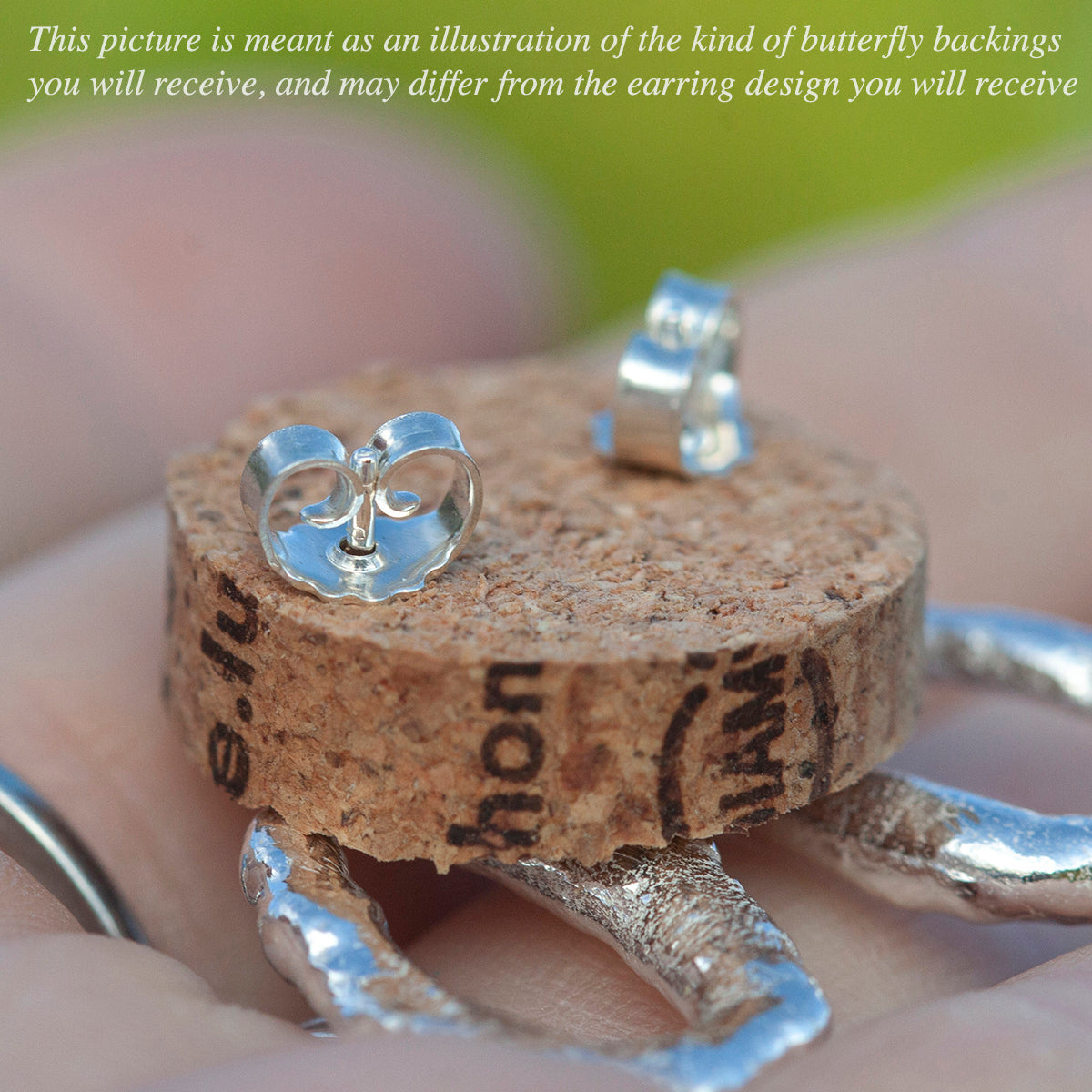 OOAK Silver Tera earrings #5 (ready to ship)