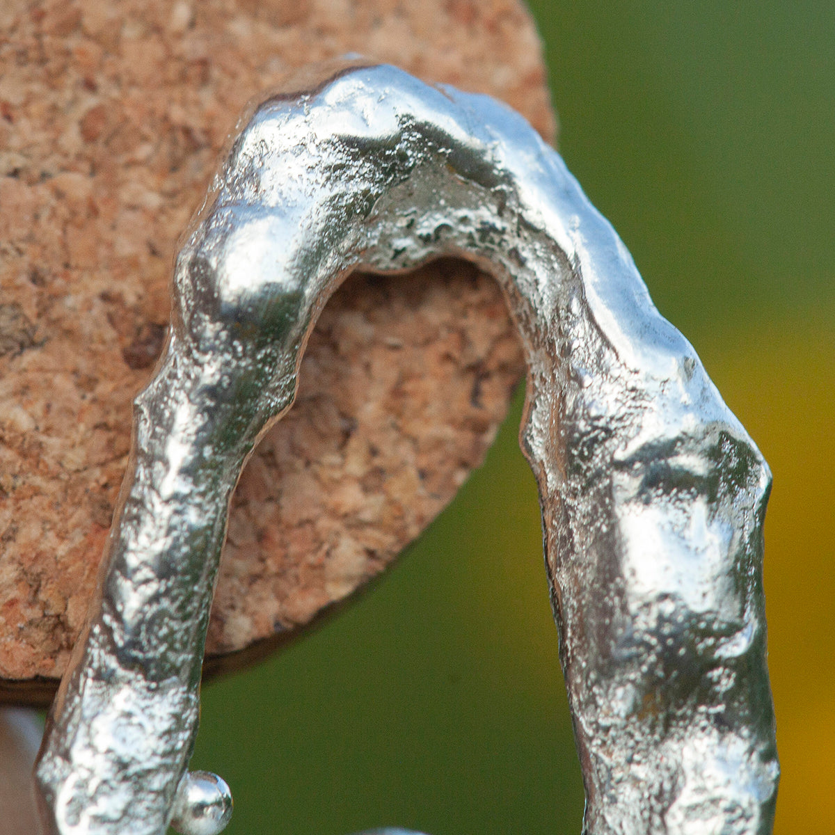 OOAK Silver Tera earrings #4 (ready to ship)