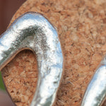 Afbeelding in Gallery-weergave laden, OOAK Silver Tera earrings #6 (ready to ship)
