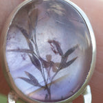 Load image into Gallery viewer, OOAK Osmose pendant #51 ~ with captured plant • Amethyst (ready to ship)

