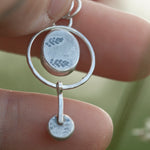 Load image into Gallery viewer, OOAK Osmose pendant #57 ~ with captured plant • Rutilatez Quartz &amp; Labradorite (ready to ship)
