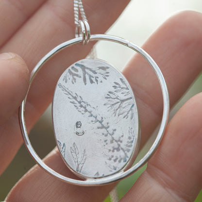 OOAK Mae pendant in silver #42 • Labradorite (Ready to ship)