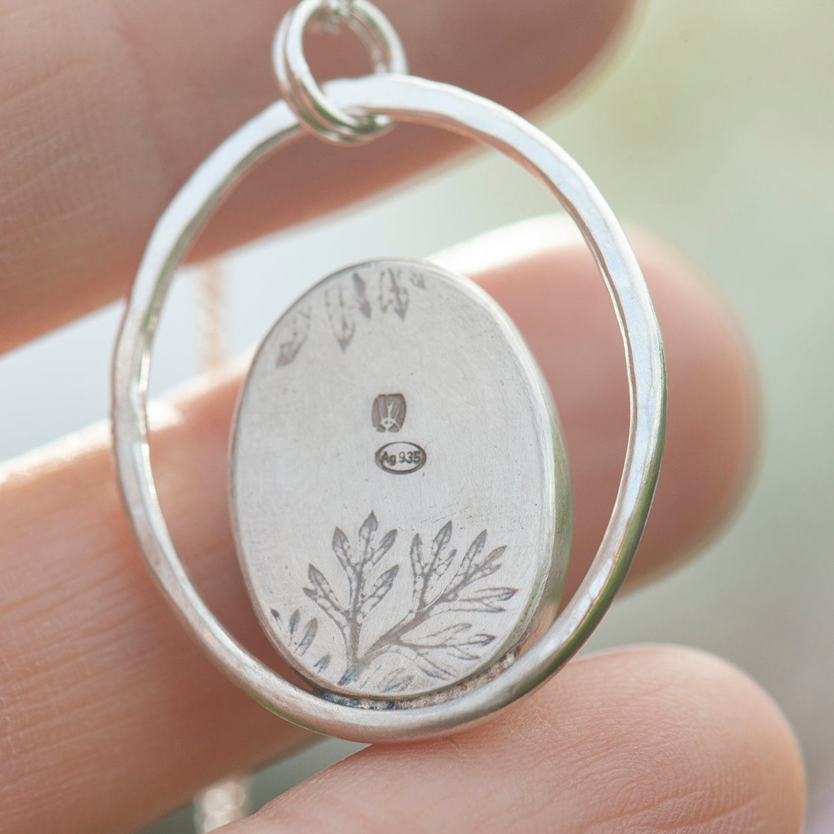 OOAK Mae pendant in silver #46 • Labradorite (Ready to ship)