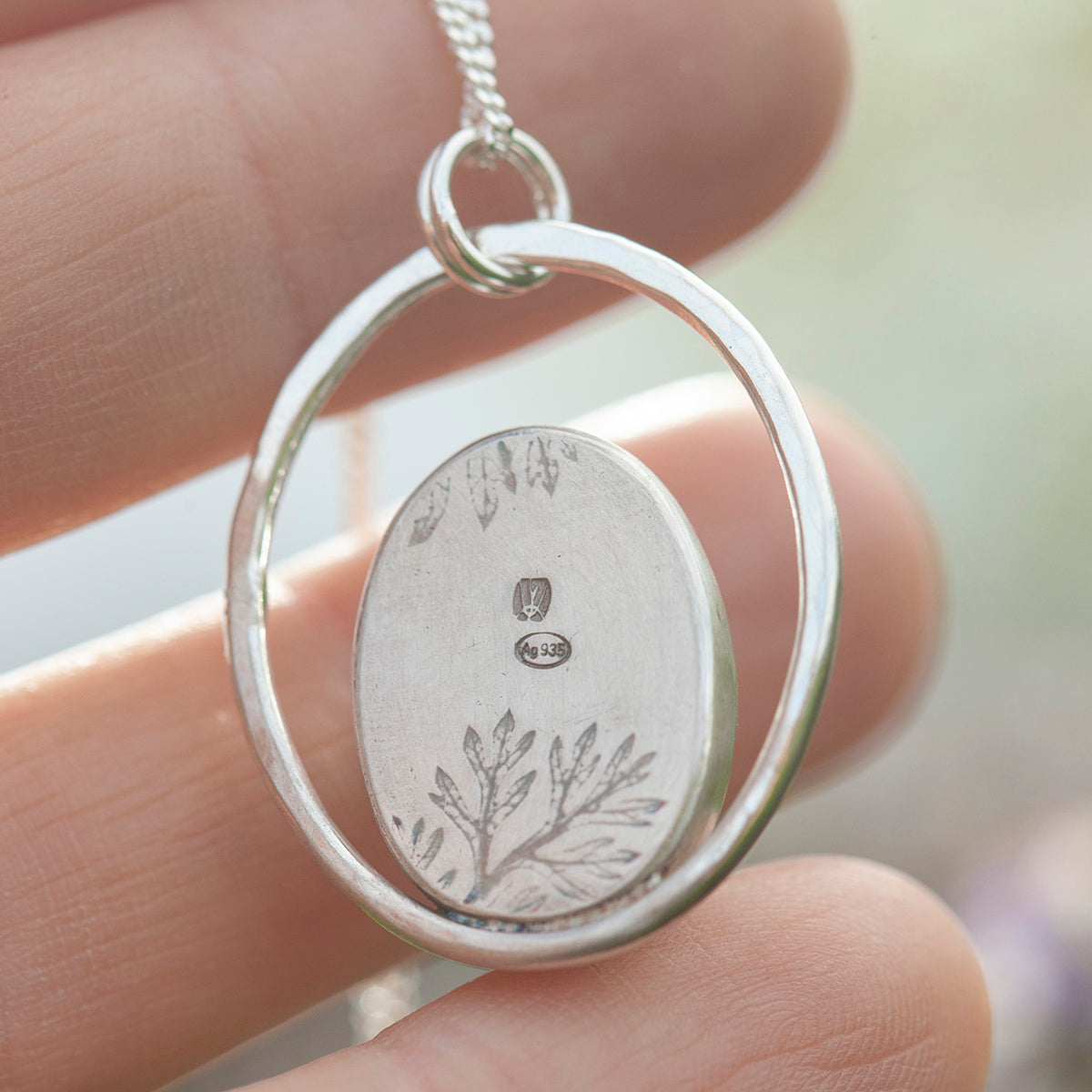 OOAK Mae pendant in silver #46 • Labradorite (Ready to ship)