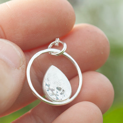 OOAK Mae pendant in silver #37 • Labradorite (Ready to ship)