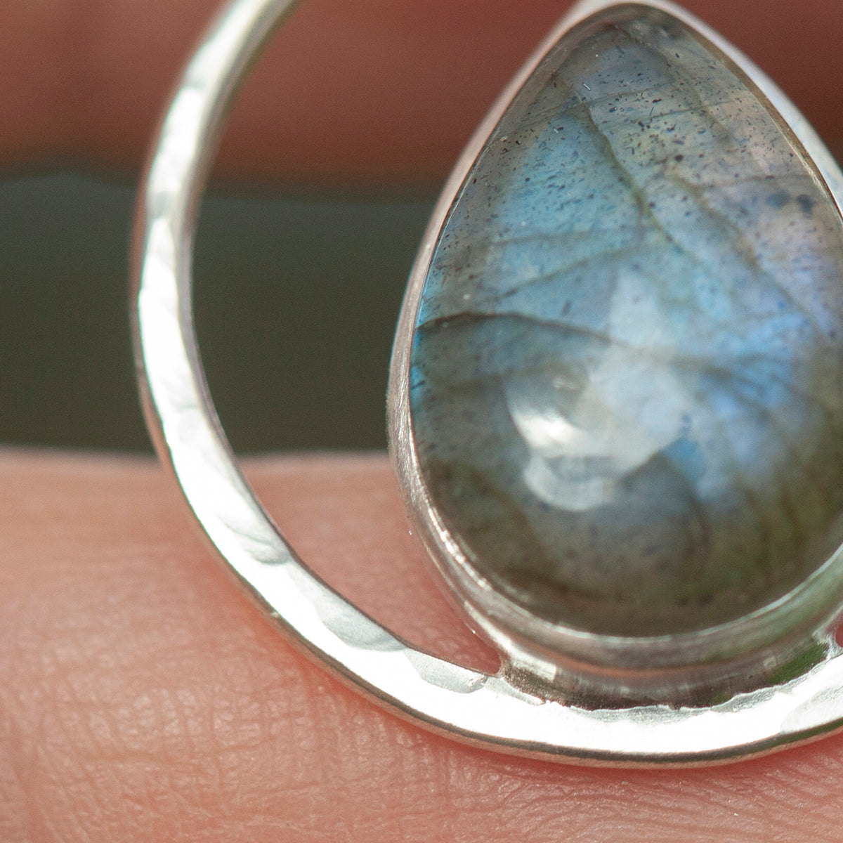 OOAK Mae pendant in silver #40 • Labradorite (Ready to ship)