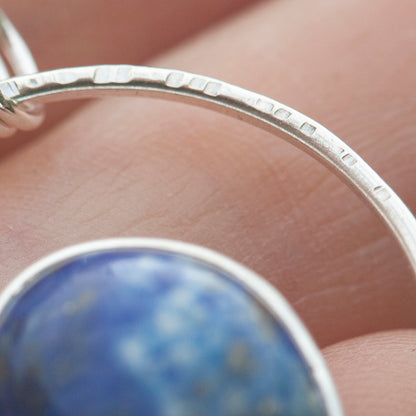 Unikat Mae Anhänger aus Silber # 3 • Lapislazuli  (Versandbereit)