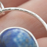 Afbeelding in Gallery-weergave laden, OOAK Mae pendant in silver # 3 • lapis lazuli  (Ready to ship)
