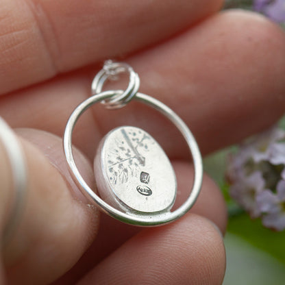 Pièce unique Pendentif Mae en argent #5 • quartz citron  (prêt à expédier)
