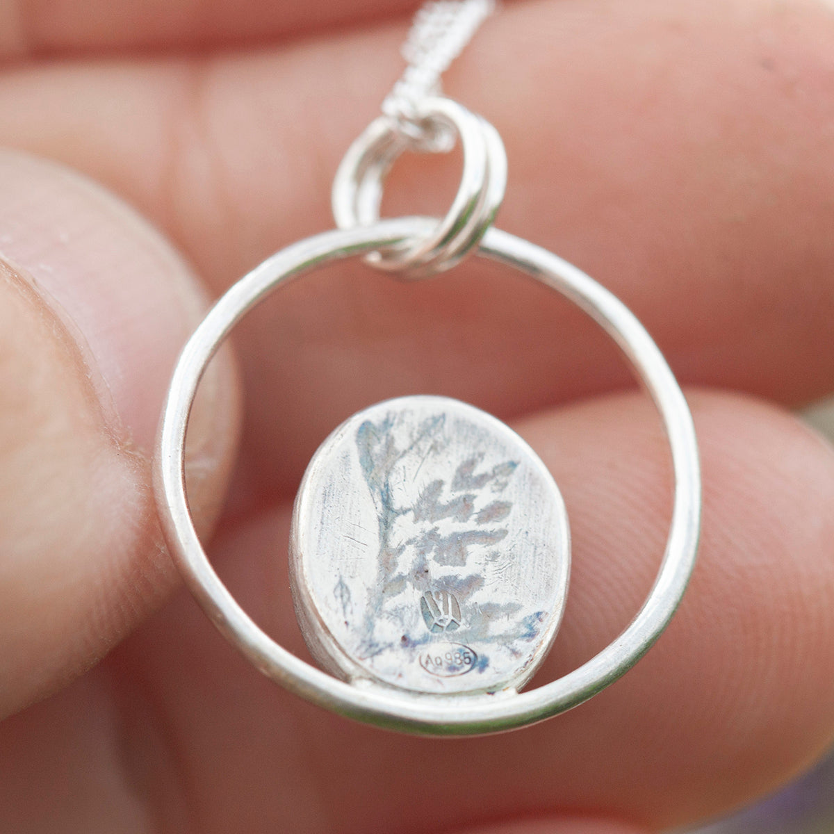 OOAK Mae pendant in silver #7 • Rutilated quartz  (Ready to ship)