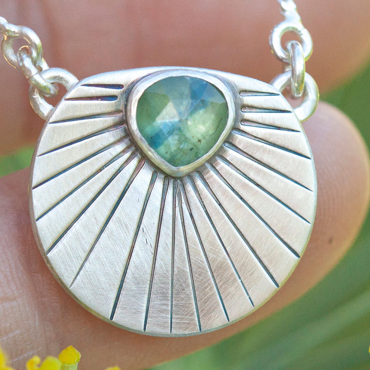 OOAK Alika necklace #4 • Kyanite (ready to ship)