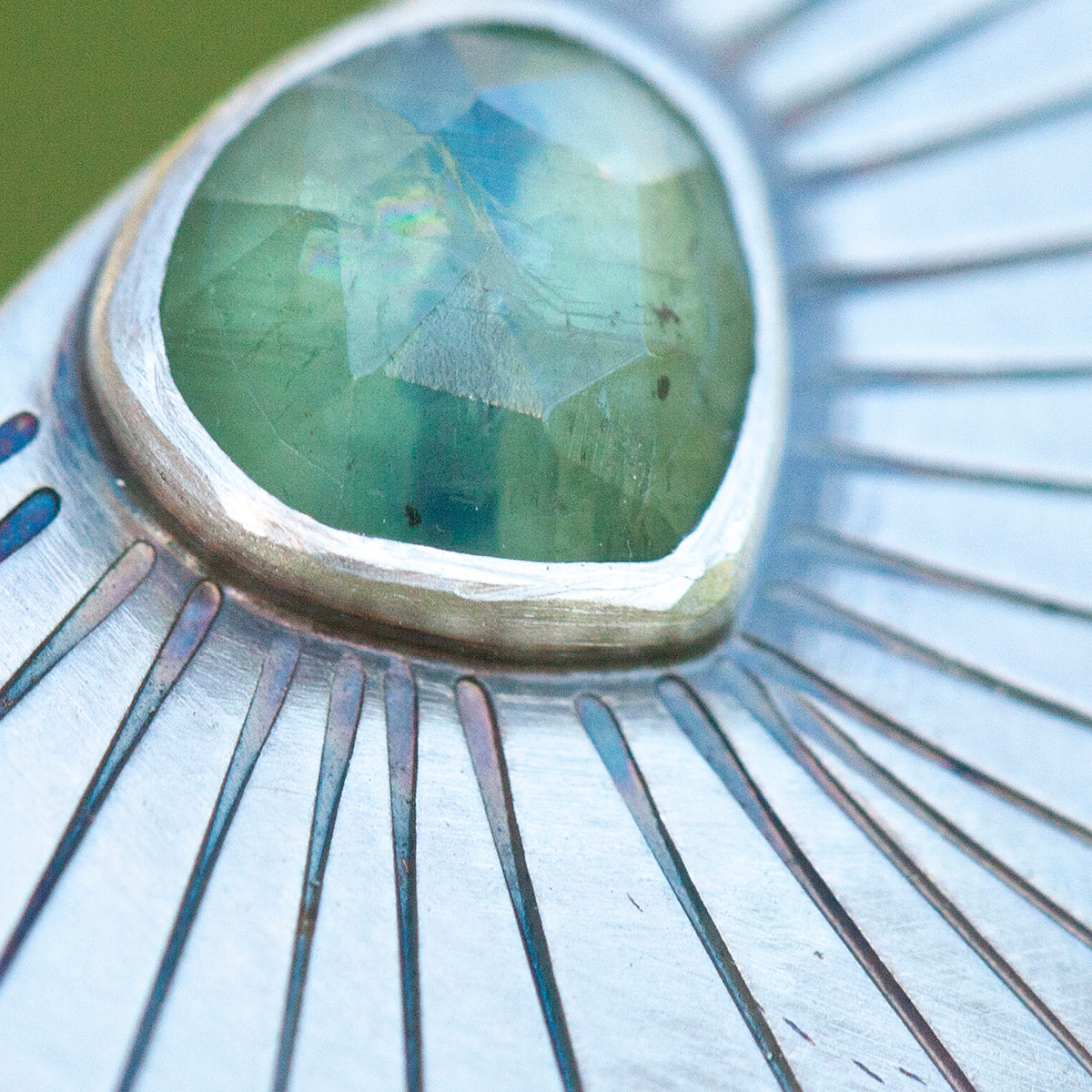 OOAK Alika necklace #4 • Kyanite (ready to ship)