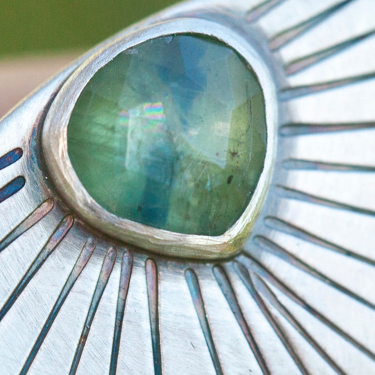 OOAK Alika necklace #4 • Kyanite (ready to ship)