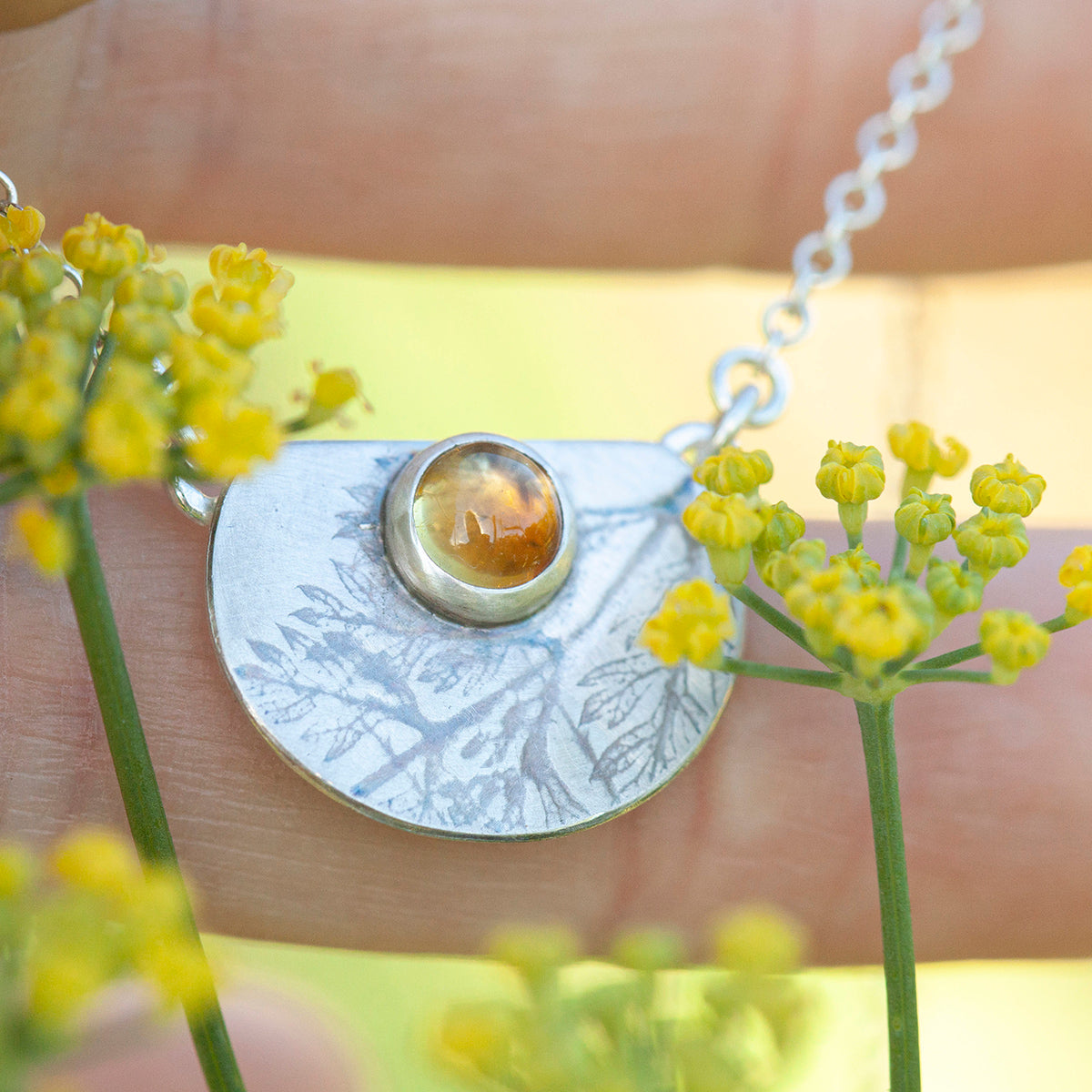 OOAK Alika necklace #7 • Citrine (ready to ship)