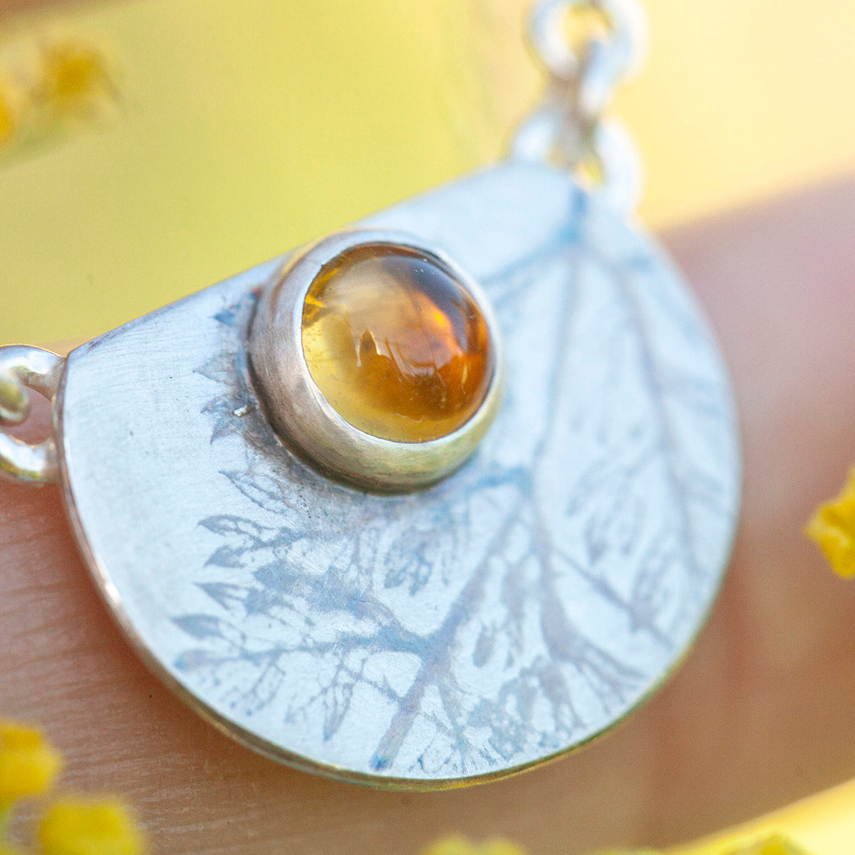 OOAK Alika necklace #7 • Citrine (ready to ship)