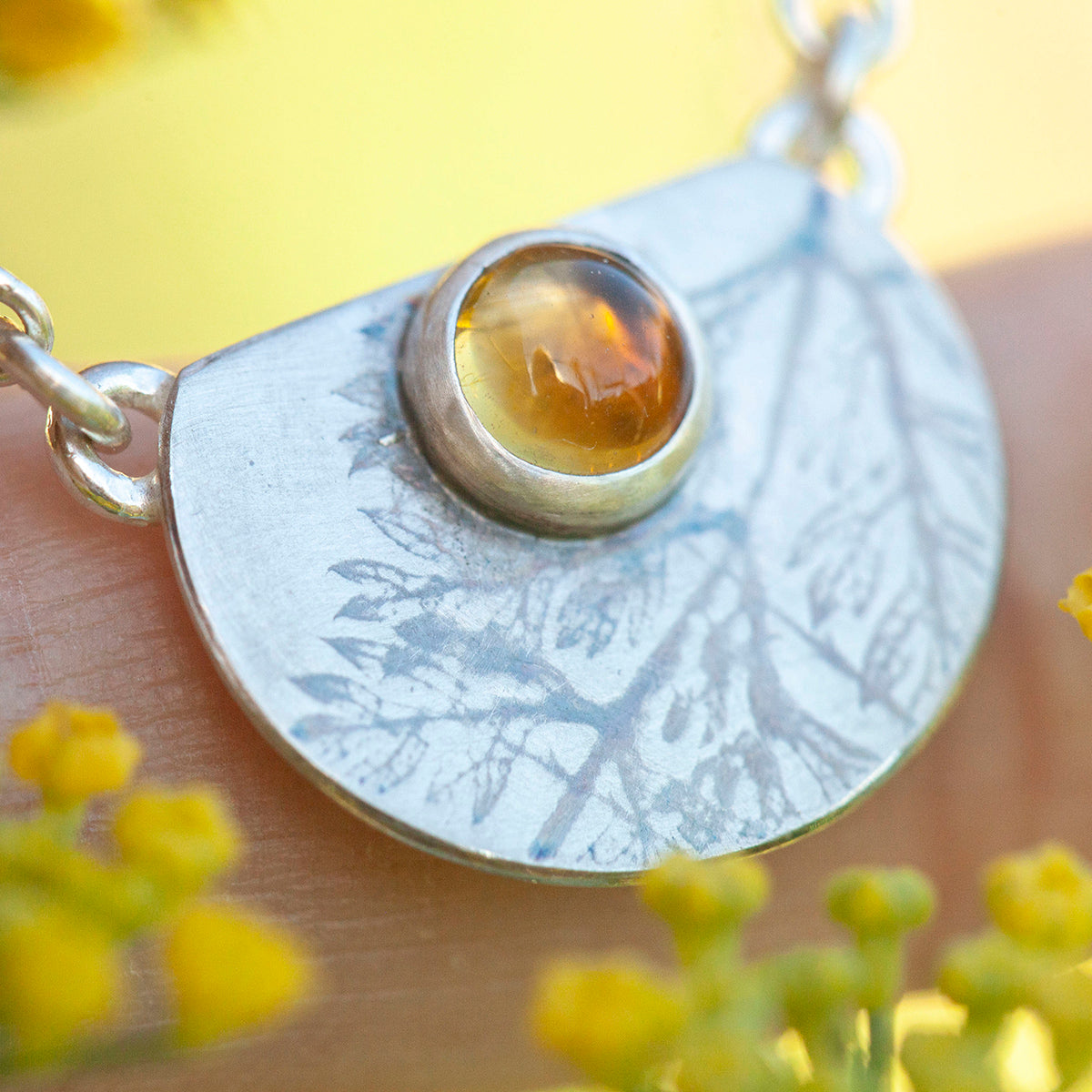 OOAK Alika necklace #7 • Citrine (ready to ship)