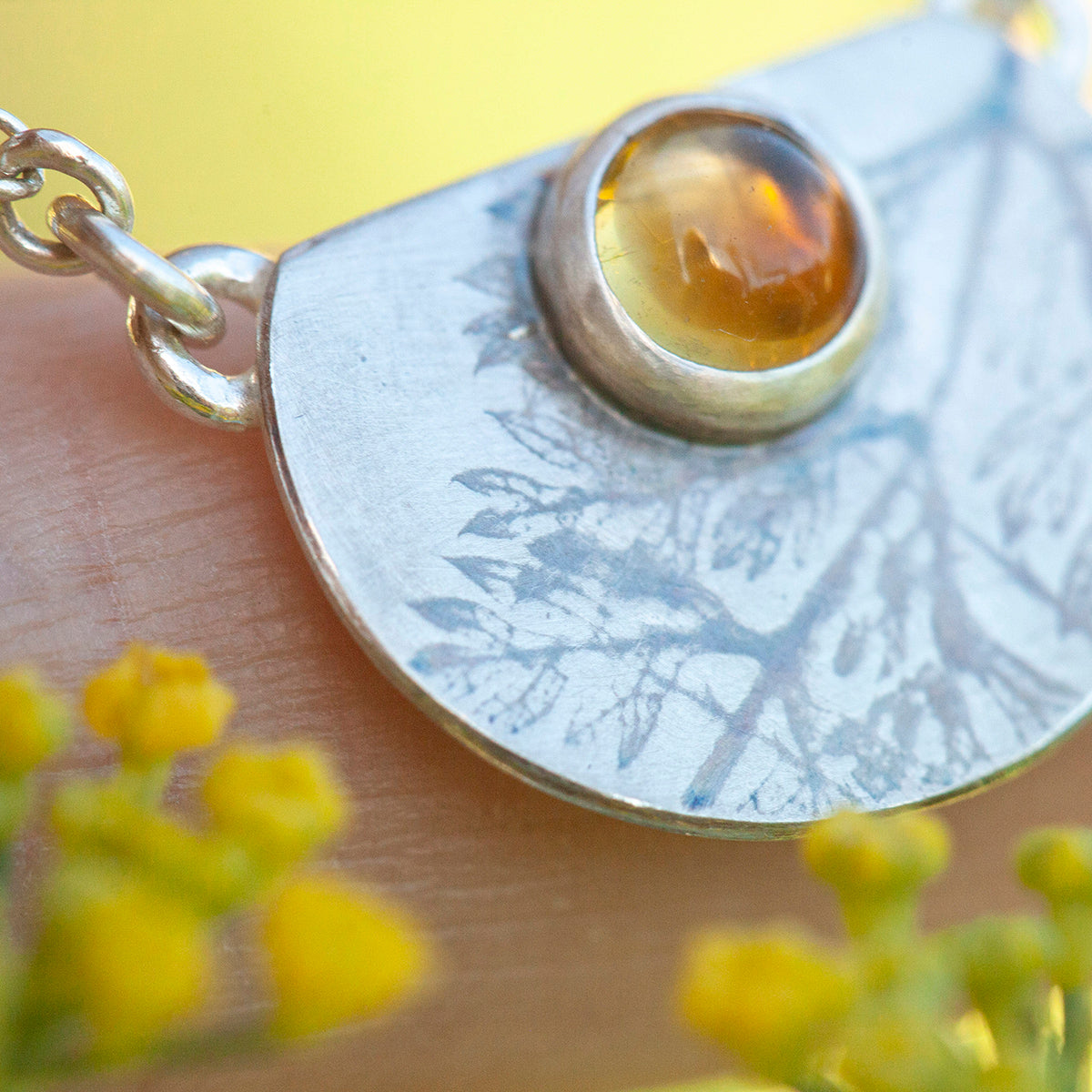 OOAK Alika necklace #7 • Citrine (ready to ship)