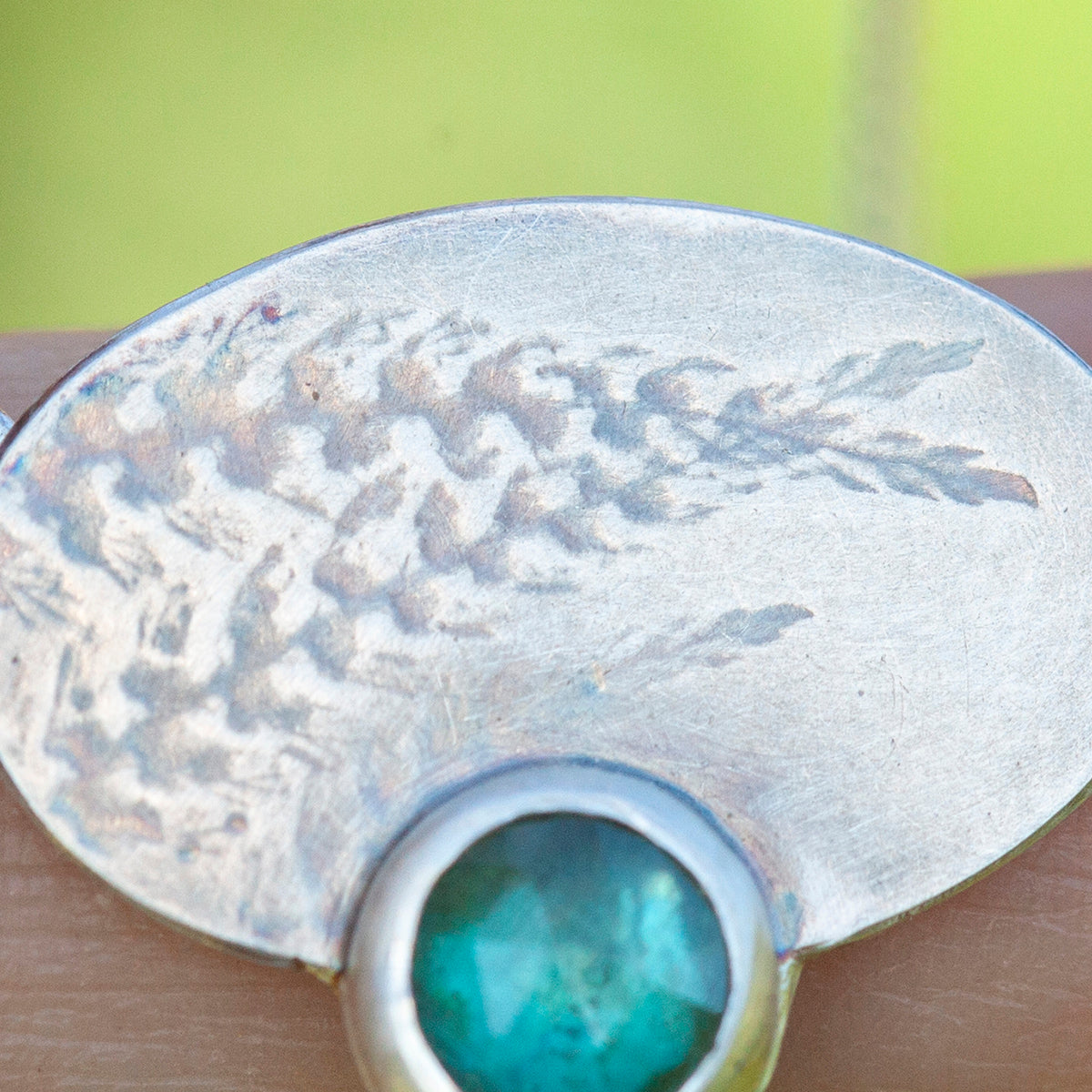 OOAK Alika necklace #6 • Kyanite (ready to ship)