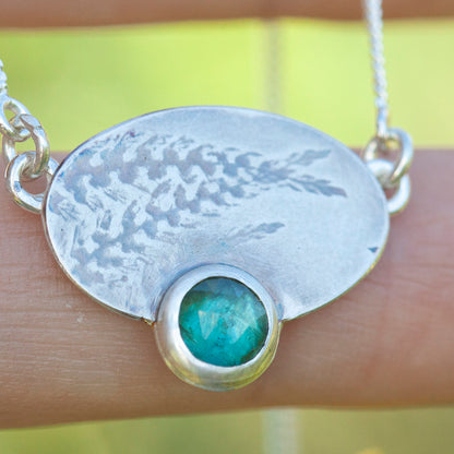 OOAK Alika necklace #6 • Kyanite (ready to ship)
