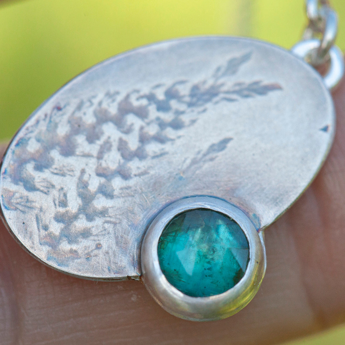 OOAK Alika necklace #6 • Kyanite (ready to ship)