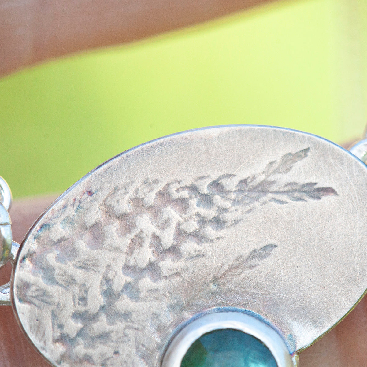 OOAK Alika necklace #6 • Kyanite (ready to ship)
