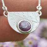 Load image into Gallery viewer, OOAK Alika necklace #8 • Star Ruby (ready to ship)
