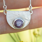 Load image into Gallery viewer, OOAK Alika necklace #8 • Star Ruby (ready to ship)
