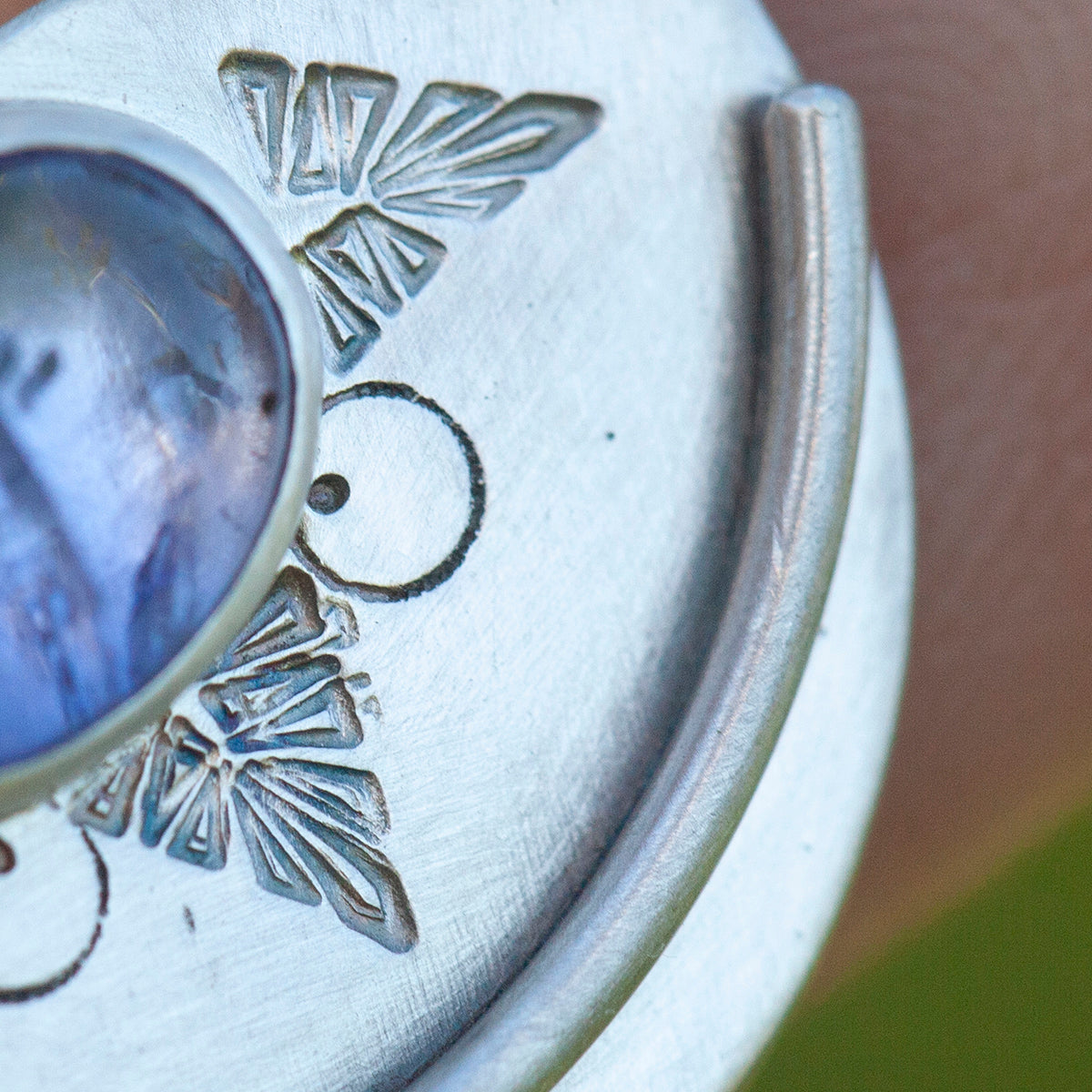 OOAK Alika necklace #5 • Tanzanite (ready to ship)