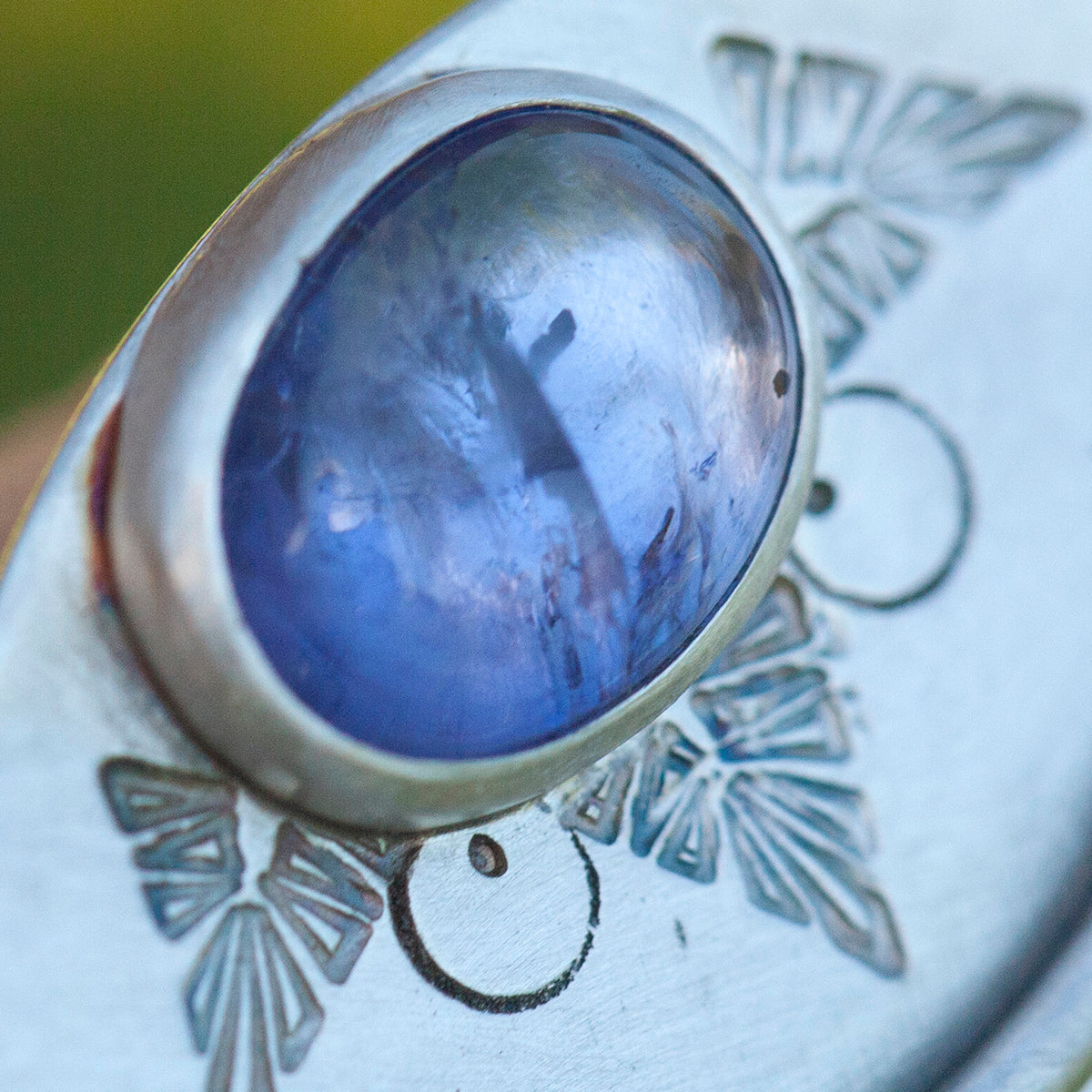 OOAK Alika necklace #5 • Tanzanite (ready to ship)