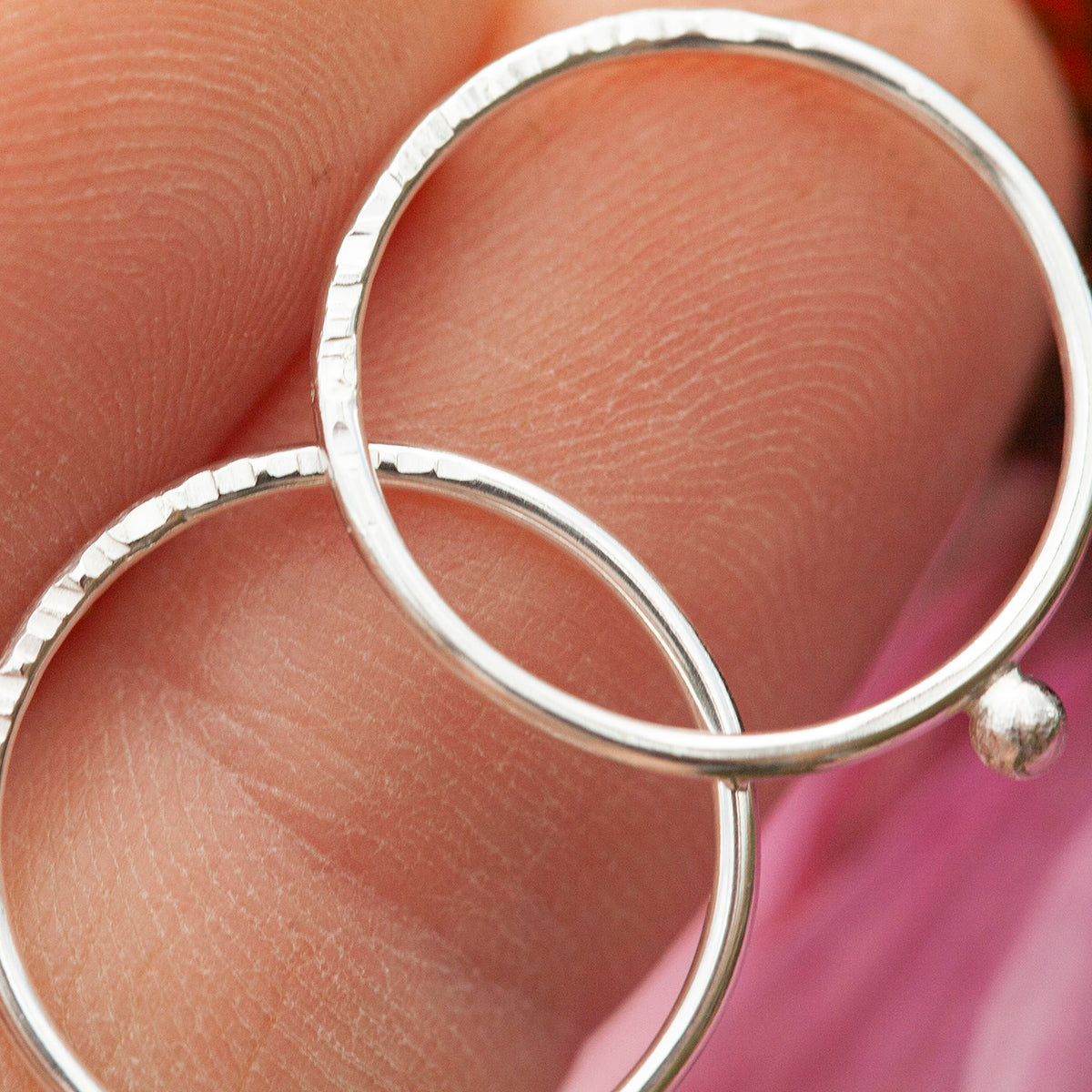 OOAK ilena silver earrings #1 (ready to ship)