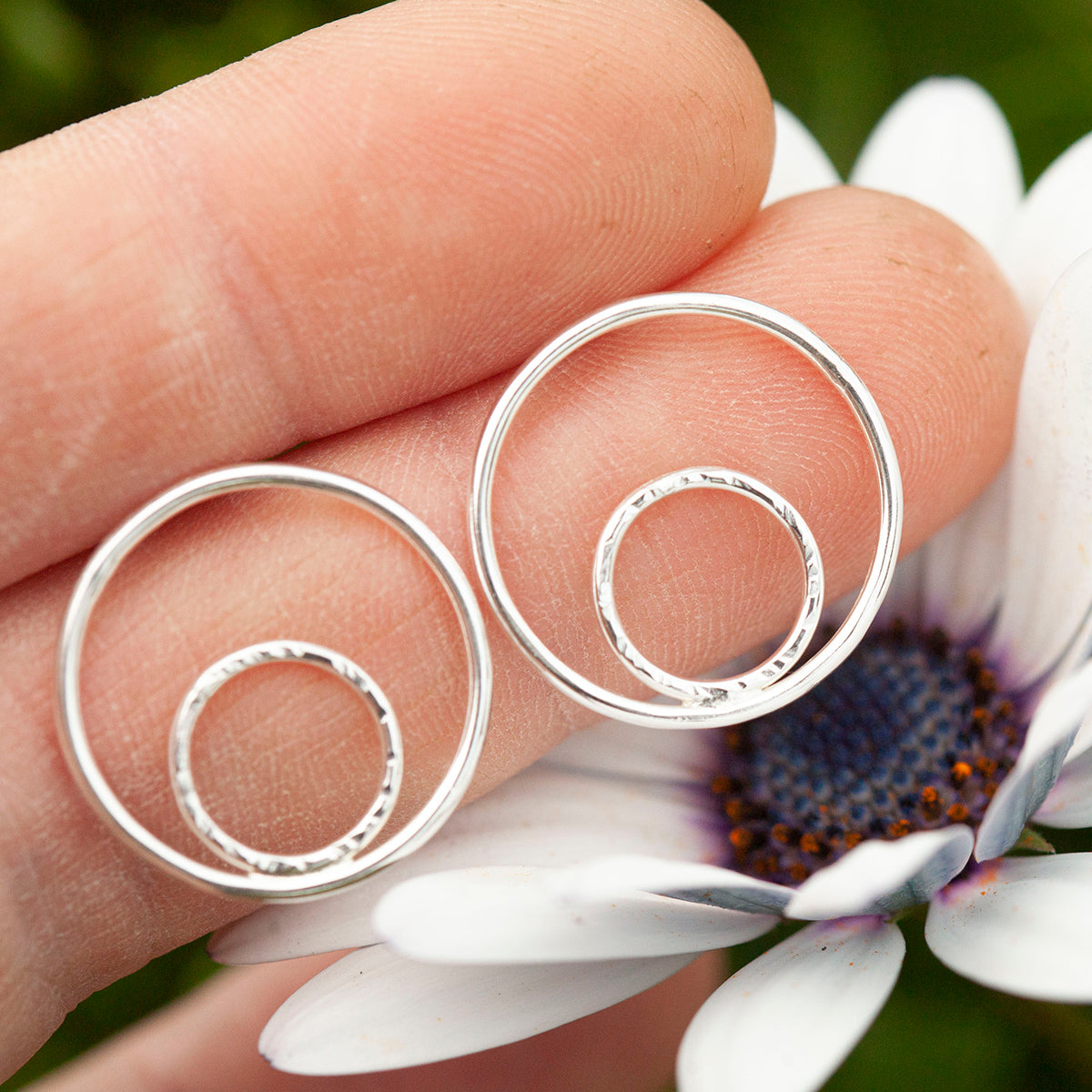 OOAK ilena silver earrings #2 (ready to ship)