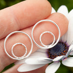 Load image into Gallery viewer, OOAK ilena silver earrings #2 (ready to ship)
