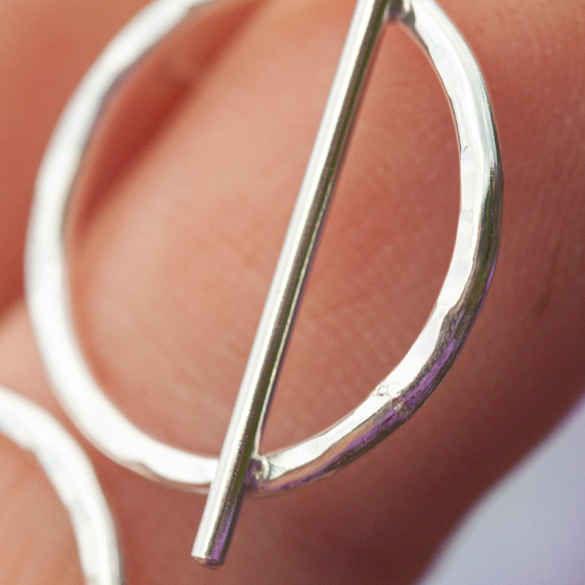 OOAK ilena silver earrings #3 (ready to ship)